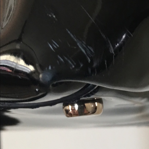 Kate Spade black and white stripe bag - Picture 4 of 4